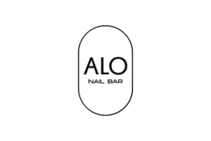 ALO NAIL BAR logo