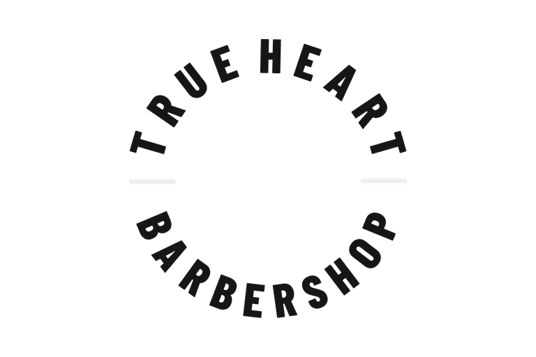 True Heart Barber Shop logo