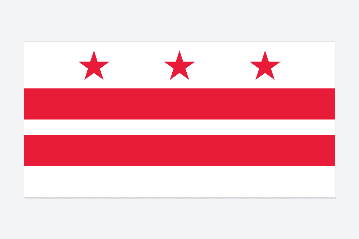 Flag of Washington, D.C.