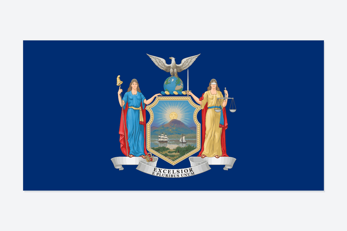 Flag of New York